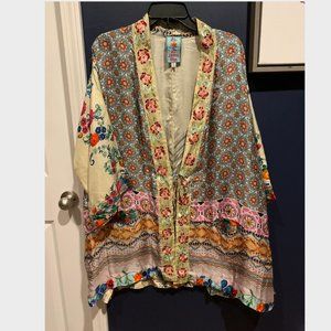 Johnny Was Multi-Colored Kimono